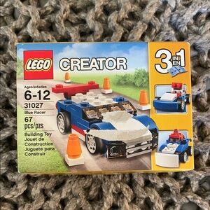 Lego Creator Blue Racer Building Set